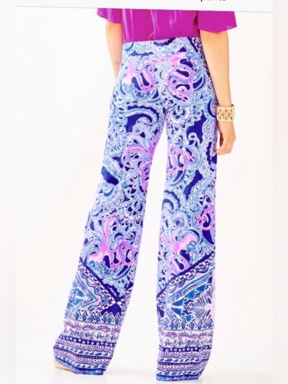 NWT Bal Harbour Palazzo BLUE GROTTO
LEGGA SEA ENGINEERED PANT - Picture 5 of 7